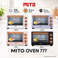 Mito Electric Oven Low Watt 22L MO-777 Wood Series OFFICIAL WARRANTY - DN
