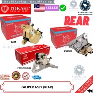 SHOGUN125&lt;&lt; TOKAHI REAR BRAKE CALIPER ASSY+BRACKET+PAD BREAK PUMP KALIPER BELAKANG SUZUKI SHOGUN 125