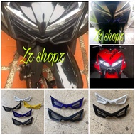 Yamaha Aerox 155 Winglet top Cover Aerox 155 winglet top Cover Aerox 155 headlight bottom variation