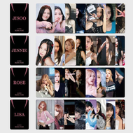 BLACKPINK Jisoo Rose Photo Cards Jennie Lisa อัลบั้มใหม่ Fan Made Cards 8ต่อชุด