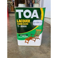 ( Promotion+++) คุ้มที่สุด แลคเกอร์ แล็คเกอร์ แล็กเกอร์ ทีโอเอ TOA Lacquer ชนิดเงา T-5000 และ ชนิดด้