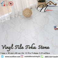 lantai vinyl tile motif marmer dan motif stone | lantai vinyl toka 3 mm