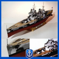 Paper Model OF British Royal Navy Battleship HMS PRINCE OF WALES