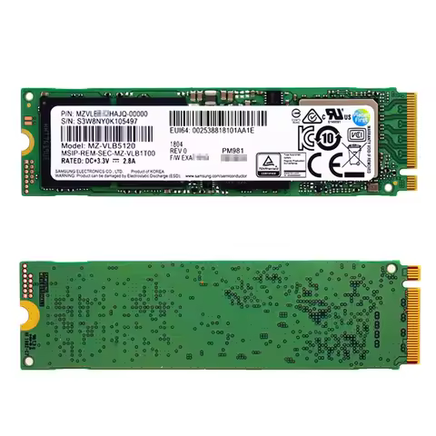 SAMSUNG SSD M.2 PM981 256GB 512GB 1TB Solid State Hard DiskInternal disco duro TLC M2 SSD NVMe PCIe 