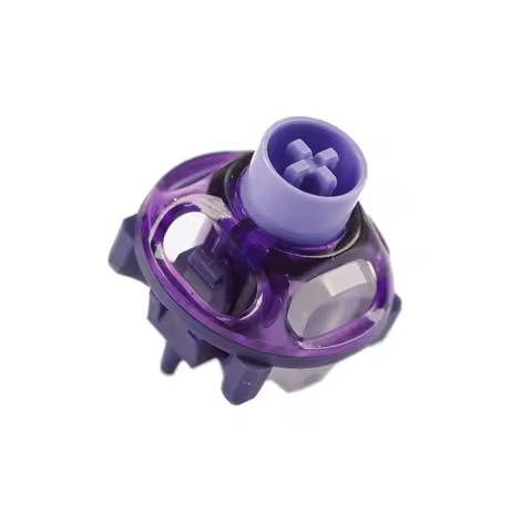 UFO Magnetic Switches Silver Mist Illusion Purple Pink Linear Long Spring Switch for HiFi Typing Sou