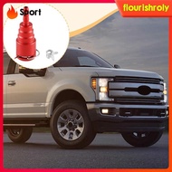 [Flourish] Fuel Filter Return Line Connector HC3Z-9A564-a Metal Red Accessory Compatible for Ford 6.