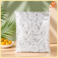 Disposable Plastic Wrap Food Cover Bag PE Elastic Cling Film Sealing Dustproof 500Pcs