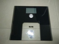 TANITA 旋鈕BMI電子體重計 企鵝黑款