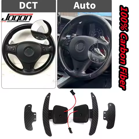 2PCS Magnectic Paddle Shifters For BMW E90 E91 E92 E93 M3 E9X M3 E70 X5M E71 X6M Steering Wheel Gear