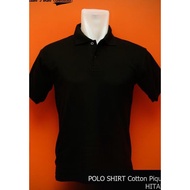 DQMM T-SHIRT POLOS POLO SHIRT BLACK COTTON PIQUE MATERIAL XL BVP8