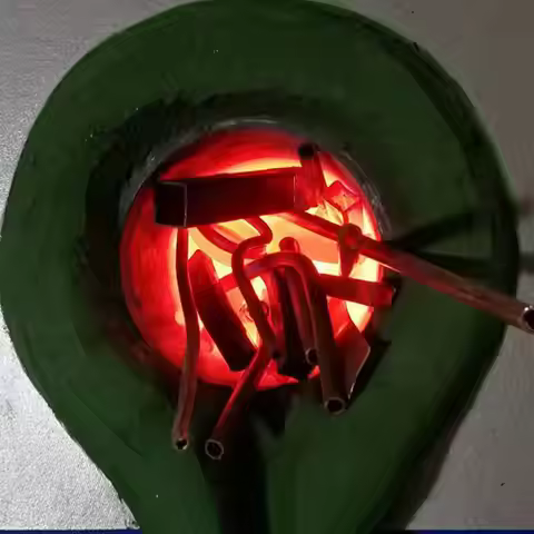 High Frequency Metal Smelting Furnace Energy Saving Medium Induction Heating Machine Aluminum Copper