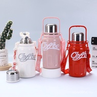 Strap Value Stainless Steel Water Bottle Food Grade Coca-Cola Lego 316 Pots Large Capacity Sports Th