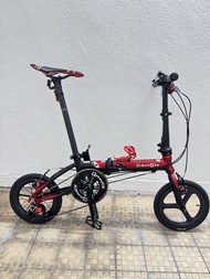 大行 dahon k3 14寸 摺疊單車