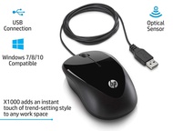 Chuột có dây HP X1000 H2C21AA - Hãng phân phối chính thức