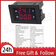 LED Digital Display AC 100~300V Voltmeter 0-10A Ampere Meter