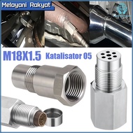 M18*1.5 Stainless Steel Inner Thread O5 Oxygen Sensor Extender Connector For All Types of Cars Car A