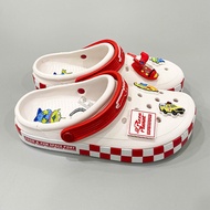 Dinas Off Court Toy Story Pizza Planet slippers for men and women, unisex toy story slippers with fr