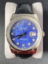 特別罕有超靚藍色石頭面Datejust 💙😱