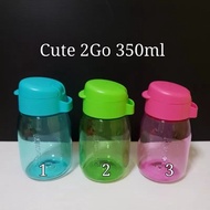Tupperware H2Go 350ml bottle 1pc