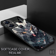 HP ( MK21 GUNDAM ) Softcase Glossy Realme C55, C33, C31.C30,C61,C63,C65,C67 4G,C75 Case Glitter Glas