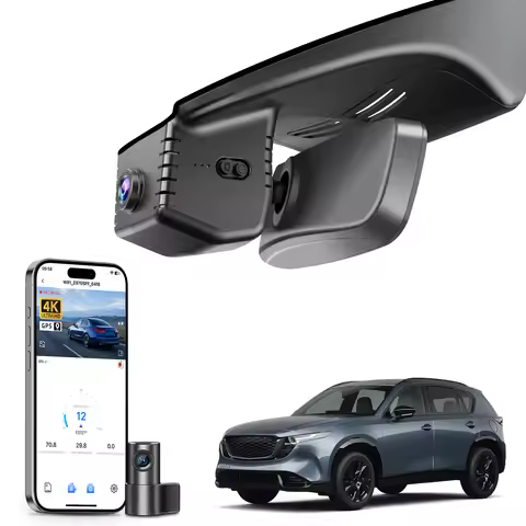Mangoal Plug and Play WiFi & APP GPS Dash Cam For Mazda CX5 2026 (All-New Gen3 KM ) Car DVR UHD Dash