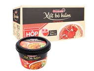 Mì Khoai Tây Omachi Xốt Bò Hầm Hộp 93g