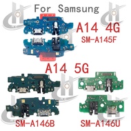 With IC For Samsung Galaxy A14 4G A145F / A14 5G A146 Charger USB Connector Dock Charging Port Jack 