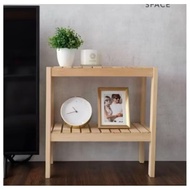 2-tier wooden shelf, 2-tier/ shelf, multi-purpose shelf,/ shoe shelf, 20 x 40 shelf