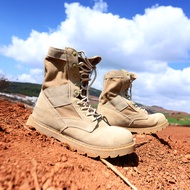Beijing Forest Outdoor Cowhide Hiking Boots Leisure Travel Hiking Shoes Desert Boots High-Top Dr. Ma