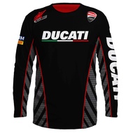 Long Sleeve T-Shirt Ducati | Handmade High Resolution Print Fan T-Shirt Logo T-Shirt Ducati Inspired T-Shirt Unisex Ducati Gift