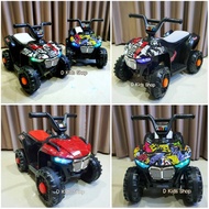 รถแบตเตอรี่ด็ก รถเด็กนั่ง ทรง ATV หน้าบีเอ็มมินิ Mini ATV ทรง bmw ขับได้จริง ขนาด1มอเตอร์ No.2128