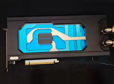 IceManCooler Glass Water Block For Gigabyte Aorus RTX 5090 Gaming OC,Master Graphics Card Cooler Wit