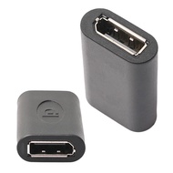DP TO DisplayPort Female Plug Adapter Gold Plated CONNECTOR COUPLER Extender Converter