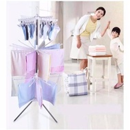 3 Tiers Foldable Clothes Drying Rack baby / Ampaian Baju Baby / Penyidai Pakaian Kecil baby