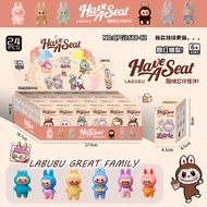 【In sotck】6/12/24PCS LABUBU Blind Random Box Set Cute Cartoon Keychain Birthday Gifts For Children B