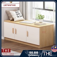 THE Bay window cabinet floor cabinet storage balcony cabinet storage cabinet Minimalist Style MDF (L
