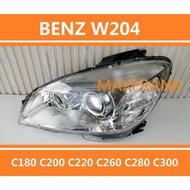 FOR Mercedes Benz C-Class W204  C180 C200 C220 C260 C280 C300 Front Xenon HEADLAMP  HEADLIGHT  LENS HEAD LAMP FRONT LIGHT