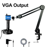 Microscope 4K FHD 60fps HDMI และ USB-C เอาต์พุต SONY Sensor กล้องไมโครสโคปซ่อมมือถือ ดิจิตอลอุตสาหกร