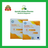 Incidal OD Tablet (Strip 4kapsul) - Incidal Kapsul Obat Pilek Alergi/Gatal/Biduran/ Insidal Kapsul