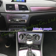 3D/5D Carbon Fiber Car Interior Cover Center Console Color Sticker Decals Products Parts Accessories