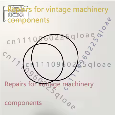 FOR Sony WM-F2015 WMF2015 Vintage Cassette Walkman 2Pcs Rubber Drive Belt Set Replacement Repair Spa