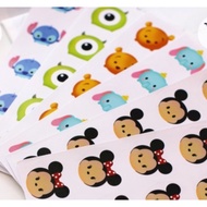 Tsum Tsum Clear Stickers