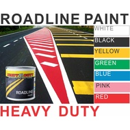 ROAD LINE PAINT (1 Liter ) Heavy Duty Brand Yellow Green Red White Blue Pink Green Road Line Cat Jal