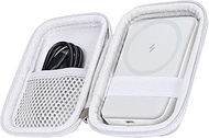 Khanka Hard Travel Case Replacement for Anker 621/622 / 633 Magnetic Battery (MagGo), 5000mAh 10000m