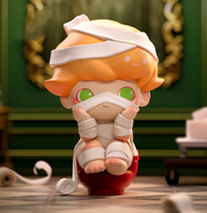 【Genuine】 Popmart DIMOO No Ones Gonna Sleep Tonight Series Clear Figure Toy