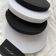 elastic band with button hole for pants