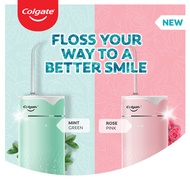 WGB(Free Nozzle Case + Pouch) Original Colgate Water Flosser Oral Irrigator Waterproof Portable USB 