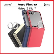 (araree) Galaxy Z Flip 7 Hinge Protection Case | Easy-Grip Ring Aero Flex R