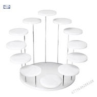 PDD Multi-Layer Cupcake Stand Acrylic Tiered Serving Round Cupcake Tower for Party Jewelry Cupcake S