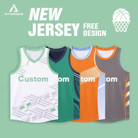 Sublimation Personalized Custom Digital Print Basketball Shirt Polyester Mesh Summer Breathable Bask